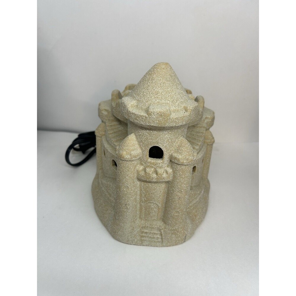 Scentsy Summer Sandcastle Warmer Retired Sand Sun Beach Ocean & Wax Bar NO Dish - Picture 3 of 8